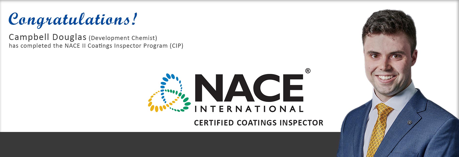 Campbell Douglas – Certified NACE 2 Coating Inspector